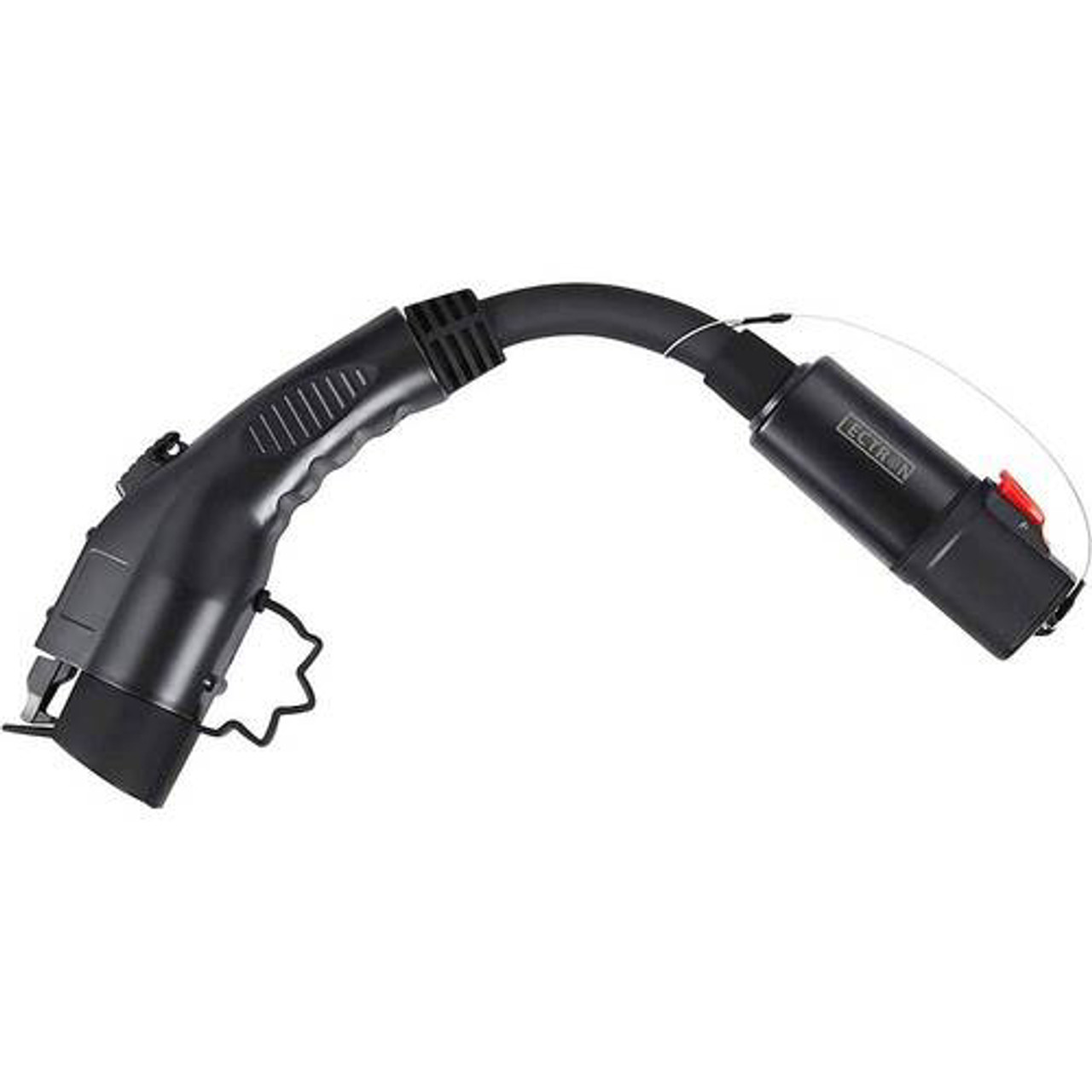 Lectron - J1772 Adapter for Select Tesla Vehicle Chargers - Black