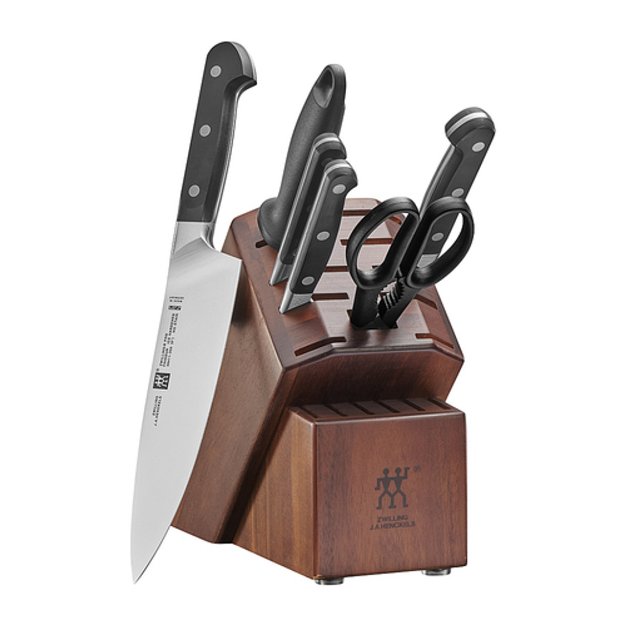 ZWILLING Pro 7-pc Knife Block Set - Black