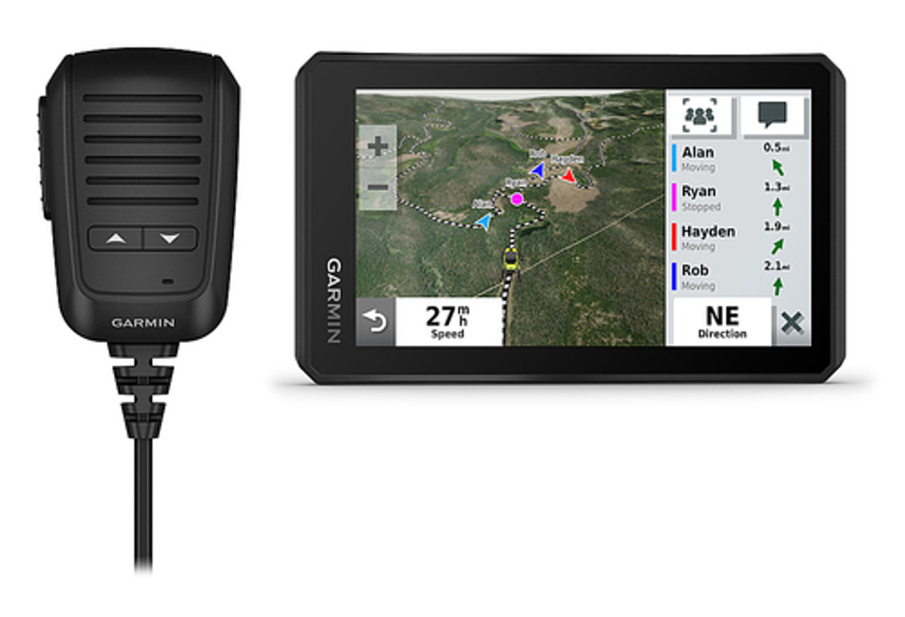 Garmin - Tread 5.5" GPS GPS with Built-In Bluetooth - Black