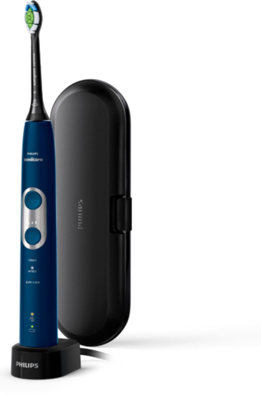 Philips Sonicare - ProtectiveClean 6100 Rechargeable Toothbrush - Navy Blue