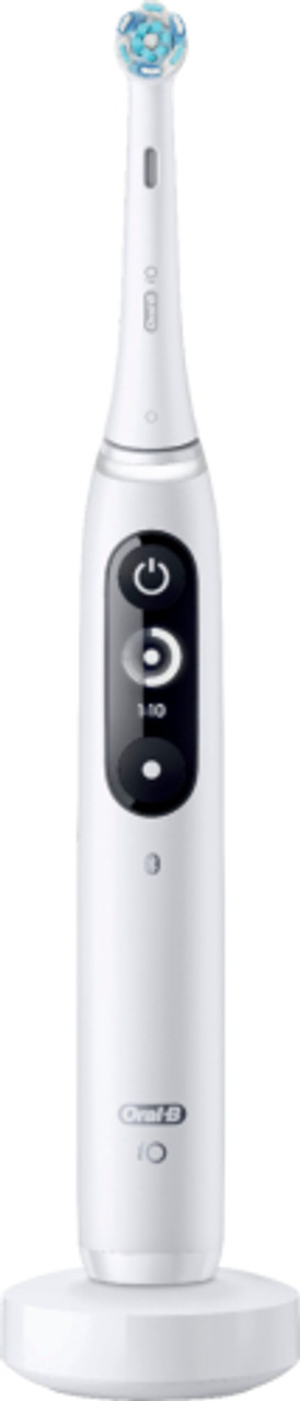 Oral-B - iO Series 7 Connected Rechargeable Electric Toothbrush - White Alabaster