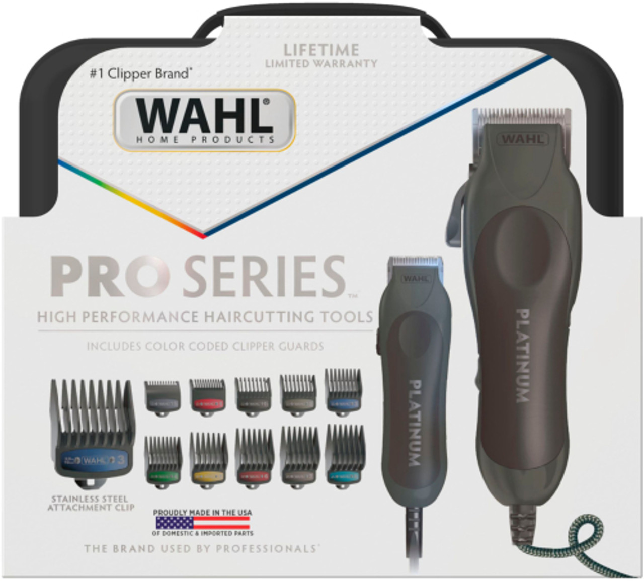 Wahl Pro Series Platinum Combo Clipper - Black