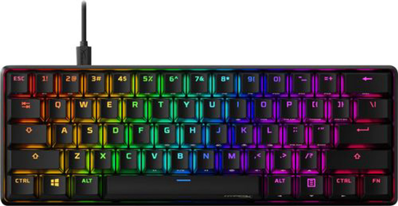 HyperX Alloy Origins Origins 60 MX Red Keyboard - Black