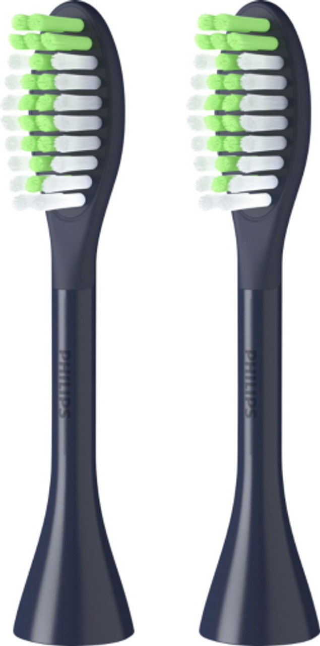 Philips Sonicare - Philips One by Sonicare 2pk Brush Heads - Midnight Navy Blue