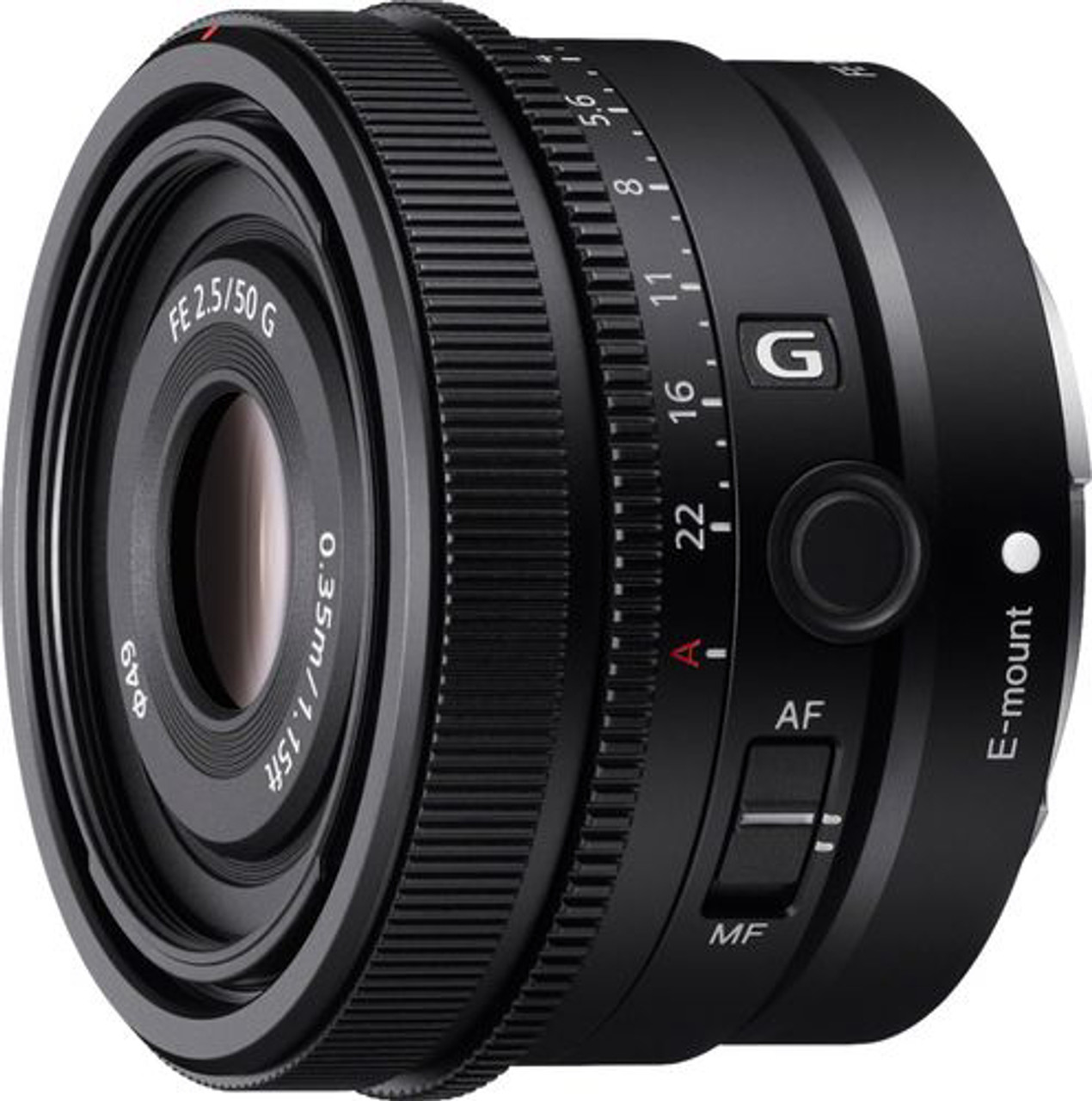 FE 50mm F2.5 G Full-frame ultra-compact G Lens for Sony Alpha E-mount cameras - BLACK