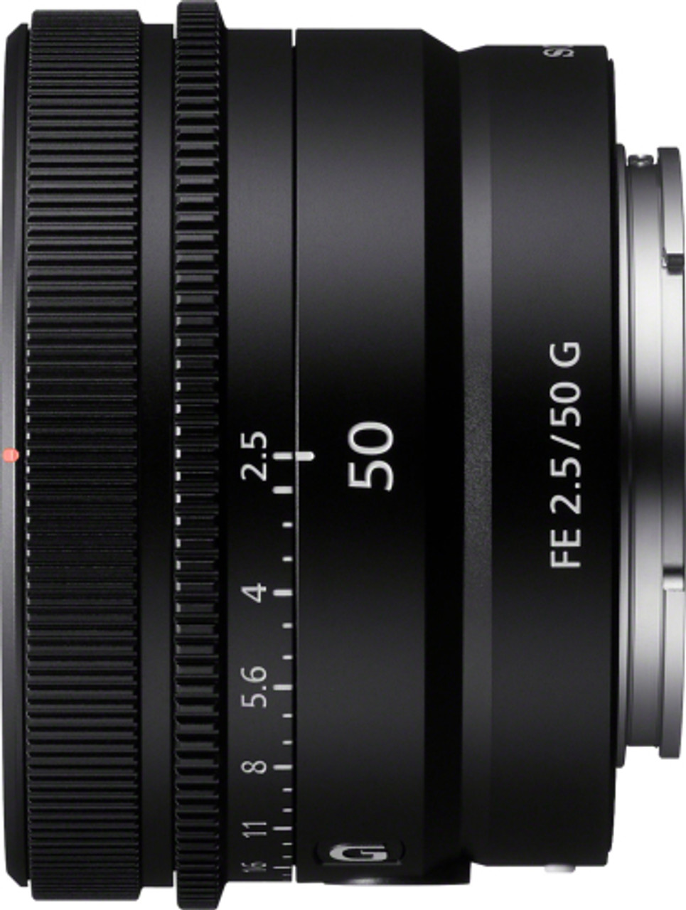 FE 50mm F2.5 G Full-frame ultra-compact G Lens for Sony Alpha E-mount cameras - BLACK