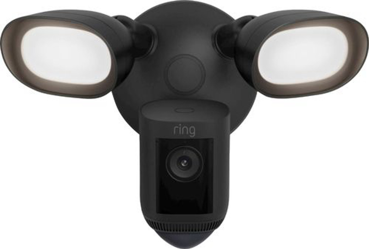 Ring - Outdoor Wireless 1080p Surveillance Camera - Black