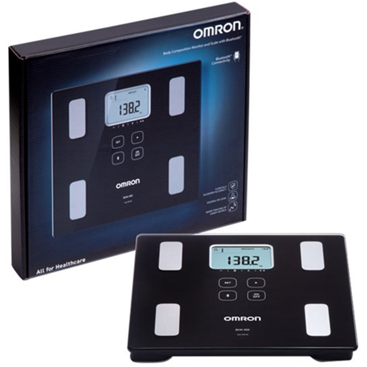 Omron - Bathroom Scales - Black