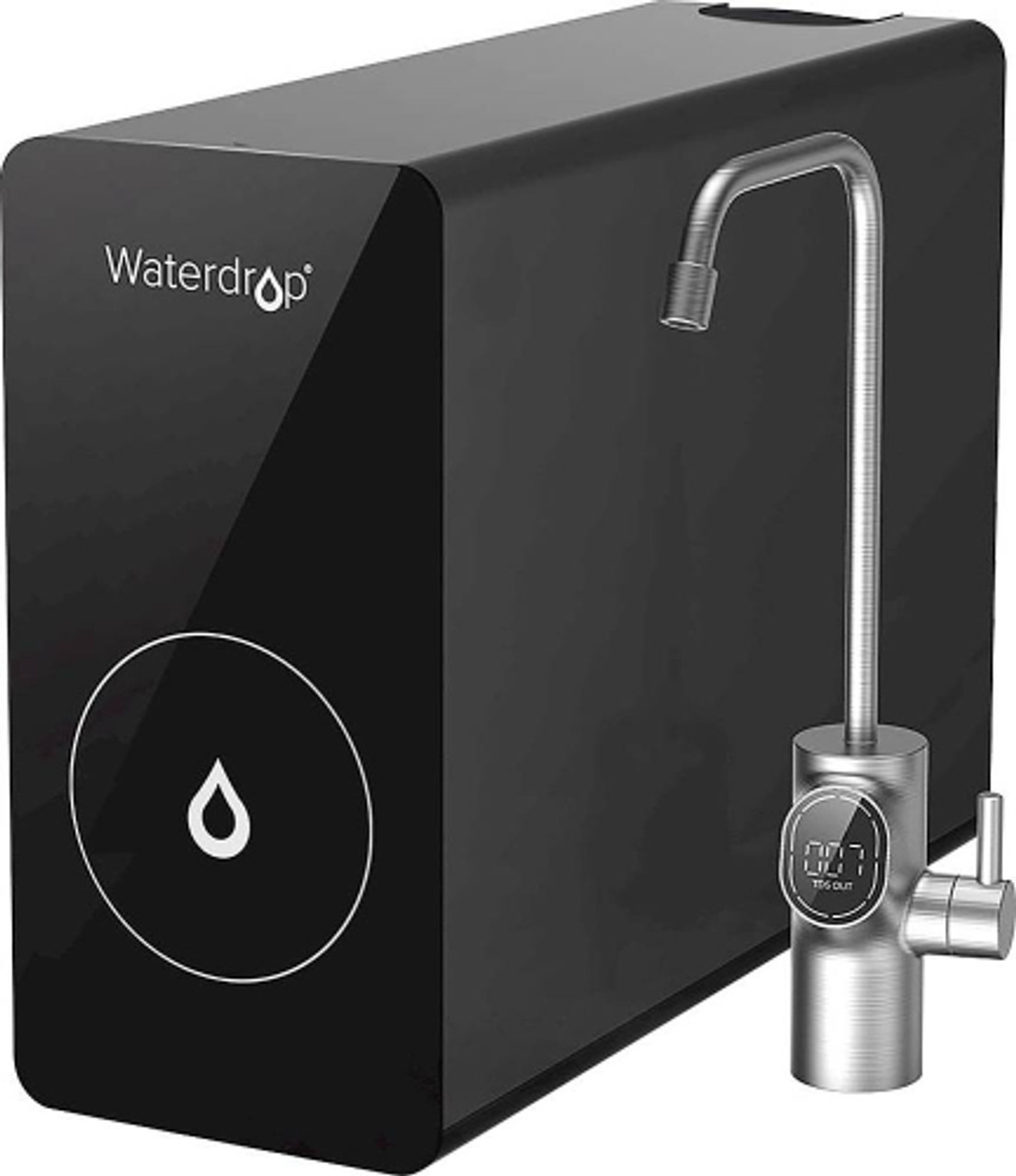 Waterdrop - D6 Reverse Osmosis Water Filter System - Black