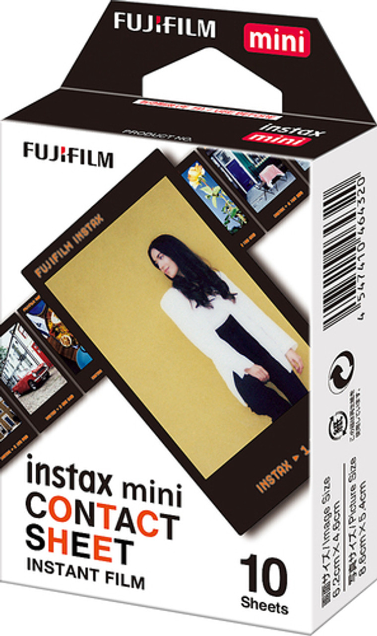 Fujifilm - Instax Mini Contact Sheet Instant Film