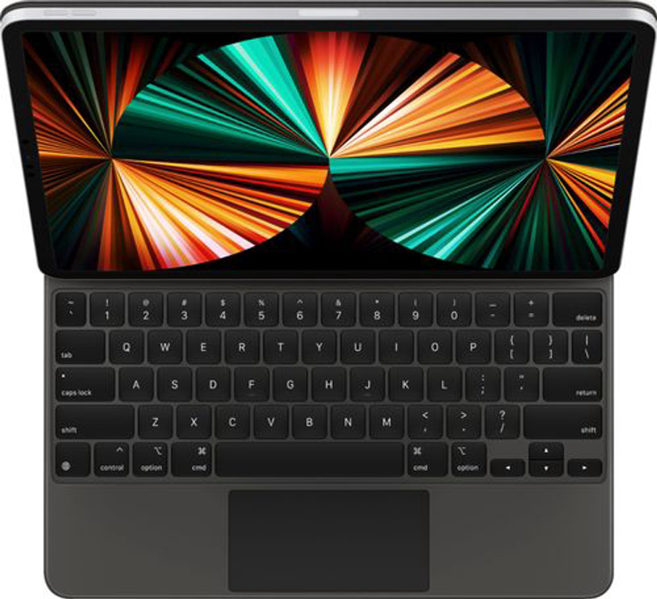 Apple - Magic Keyboard for 12.9-inch iPad Pro (5th Generation) - Black