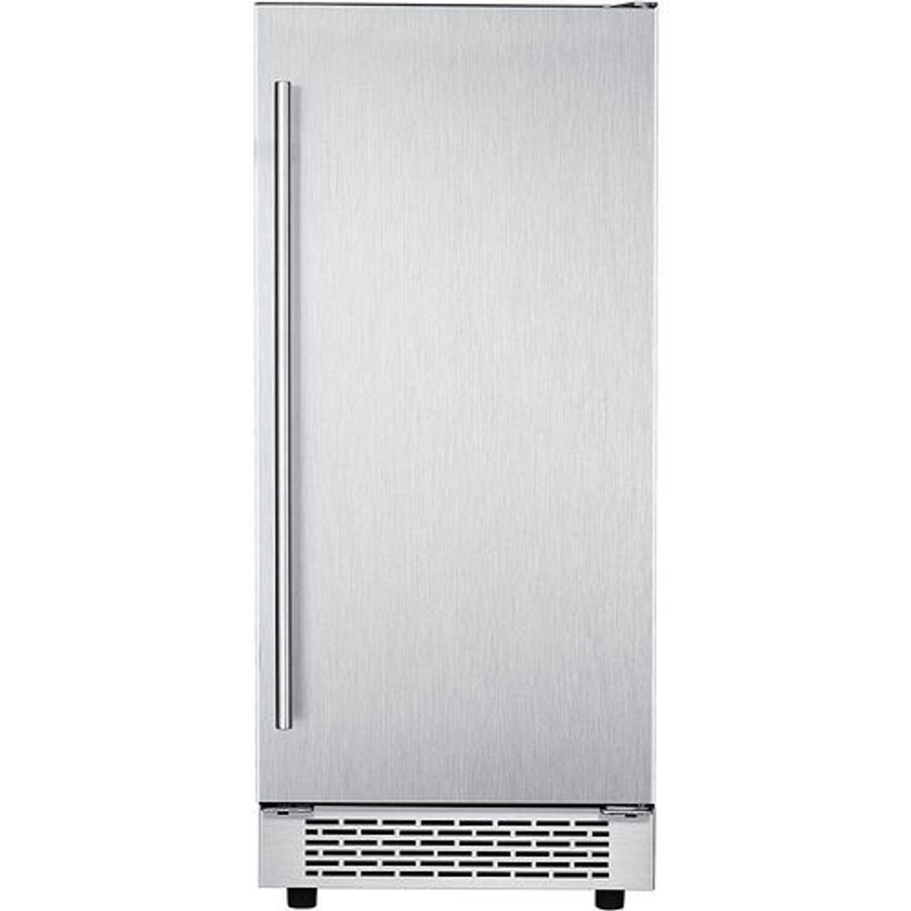Hanover - Studio Series 15-In. Stainless Steel Undercounter Ice Maker with Reversible Door and Touch Controls