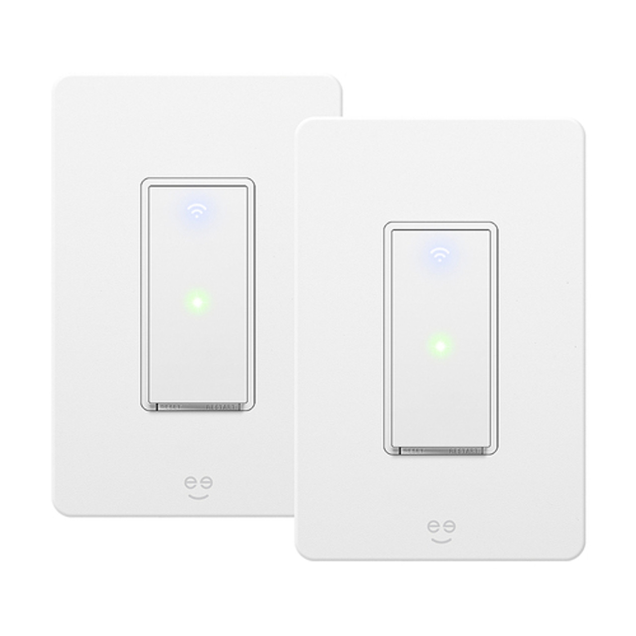 Geeni - Smart 3-way Switch Kit - 2 pack - White - No Hub Required - Requires 2.4 GHz - White