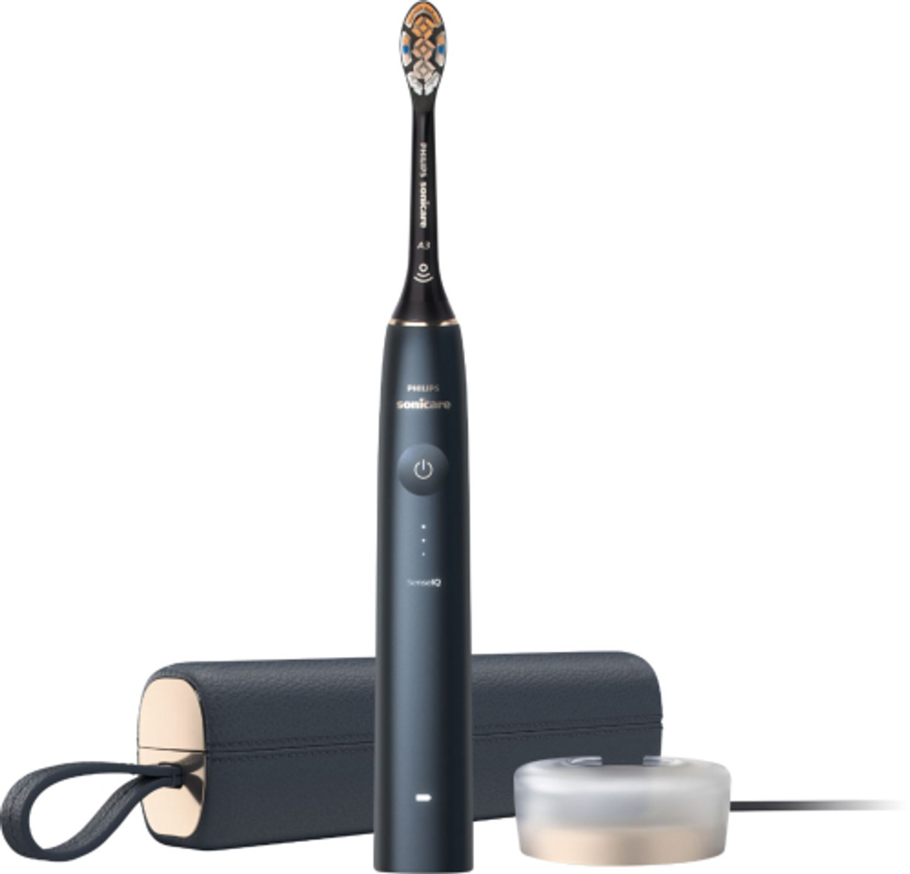 Philips Sonicare 9900 Prestige, Rechargeable Toothbrush with SenseIQ, Midnight, HX9990/12 - Midnight