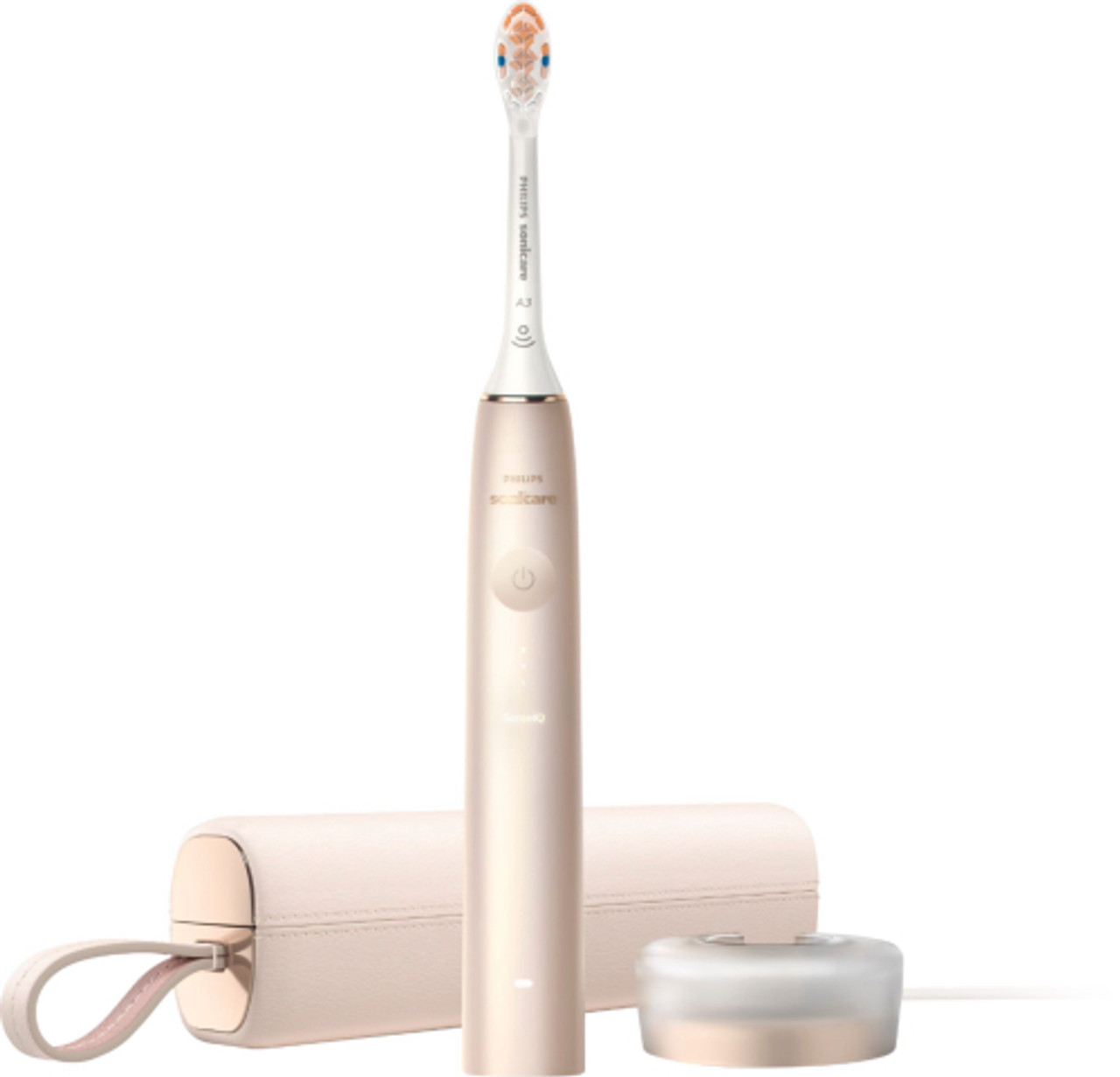 Philips Sonicare 9900 Prestige, Rechargeable Toothbrush with SenseIQ, Champagne, HX9990/11 - Champagne
