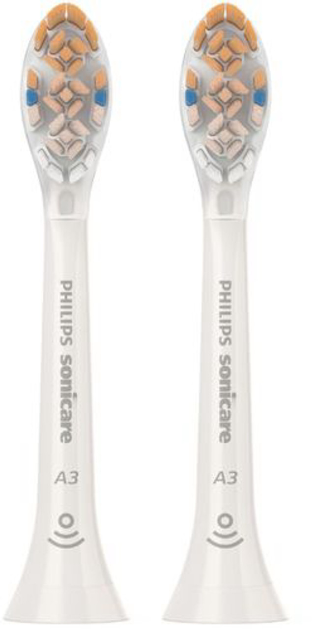 Philips Sonicare Premium All-in-One (A3) Replacement Toothbrush Heads, 2-pk - White