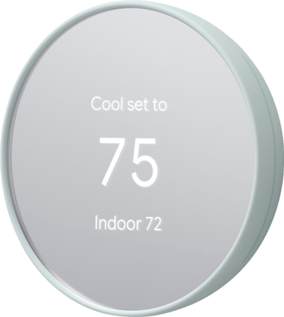 Google - Nest Smart Programmable Wifi Thermostat - Fog