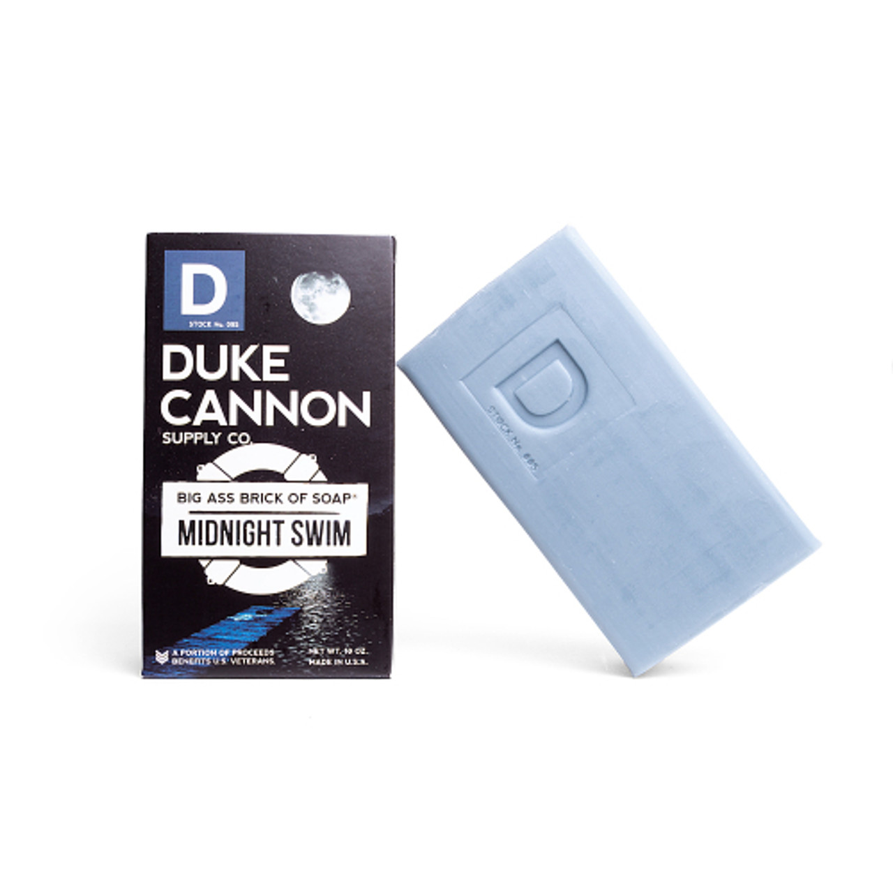 Duke Cannon Big Ass Brick of Soap - Smells Like Midnight Swim - n/a