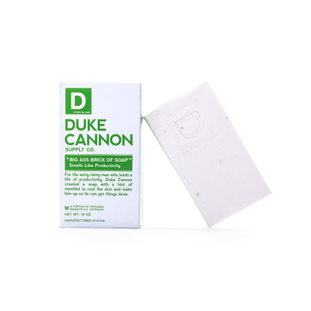 Duke Cannon Big Ass Brick of Soap - Smells Like Productivity - n/a