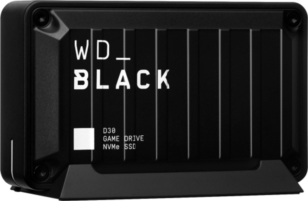 WD - WD_BLACK D30 2TB Game Drive for PlayStation and Xbox External USB Type-C Portable Solid State Drive - Black