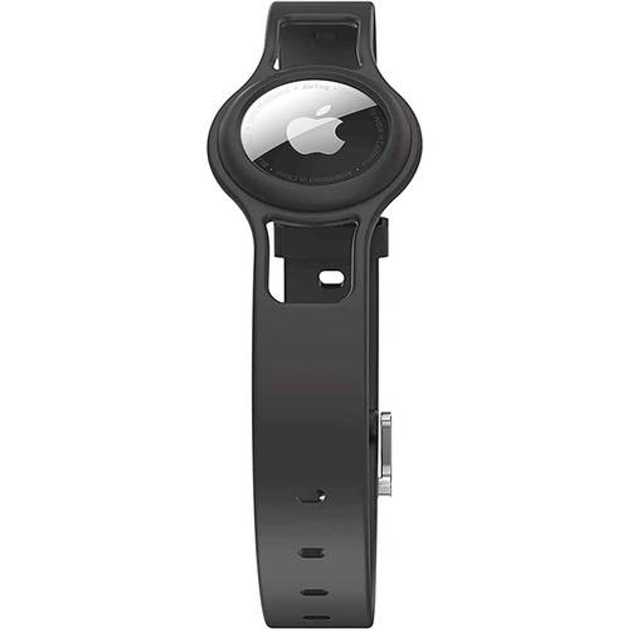 SaharaCase - Silicone Dog Collar for Apple AirTag - Black