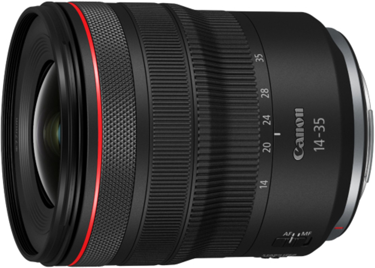 RF 14-35mm f/4L IS USM Ultra-Wide-Angle Zoom Lens for RF Mount Canon Cameras - Black