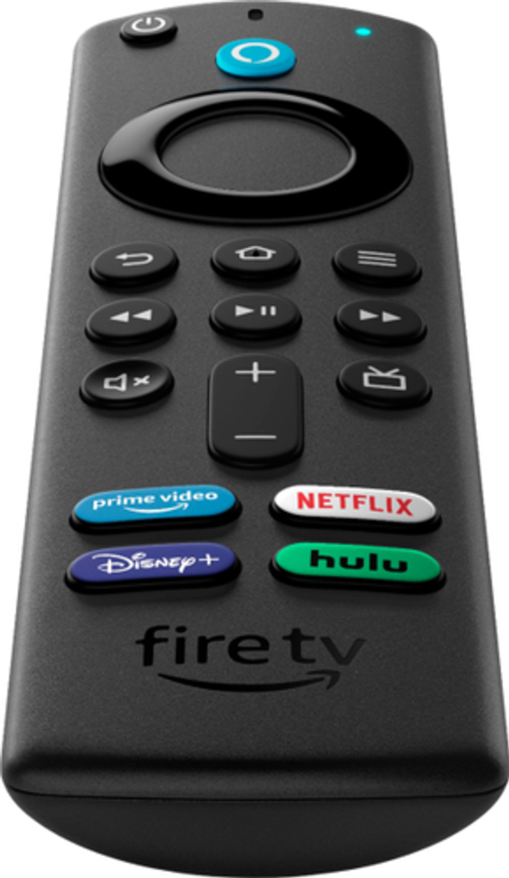 Amazon - Alexa Voice Remote (3rd Gen) with TV controls | Requires compatible Fire TV device | 2021 release - BLACK