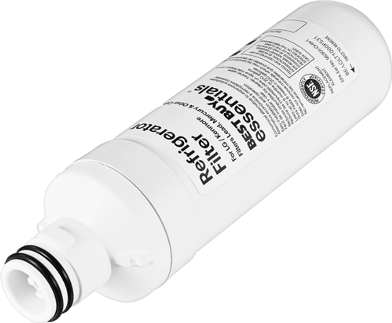 Best Buy essentials™ - NSF 42/53 Water Filter Replacement for Select LG and Kenmore Refrigerators - White