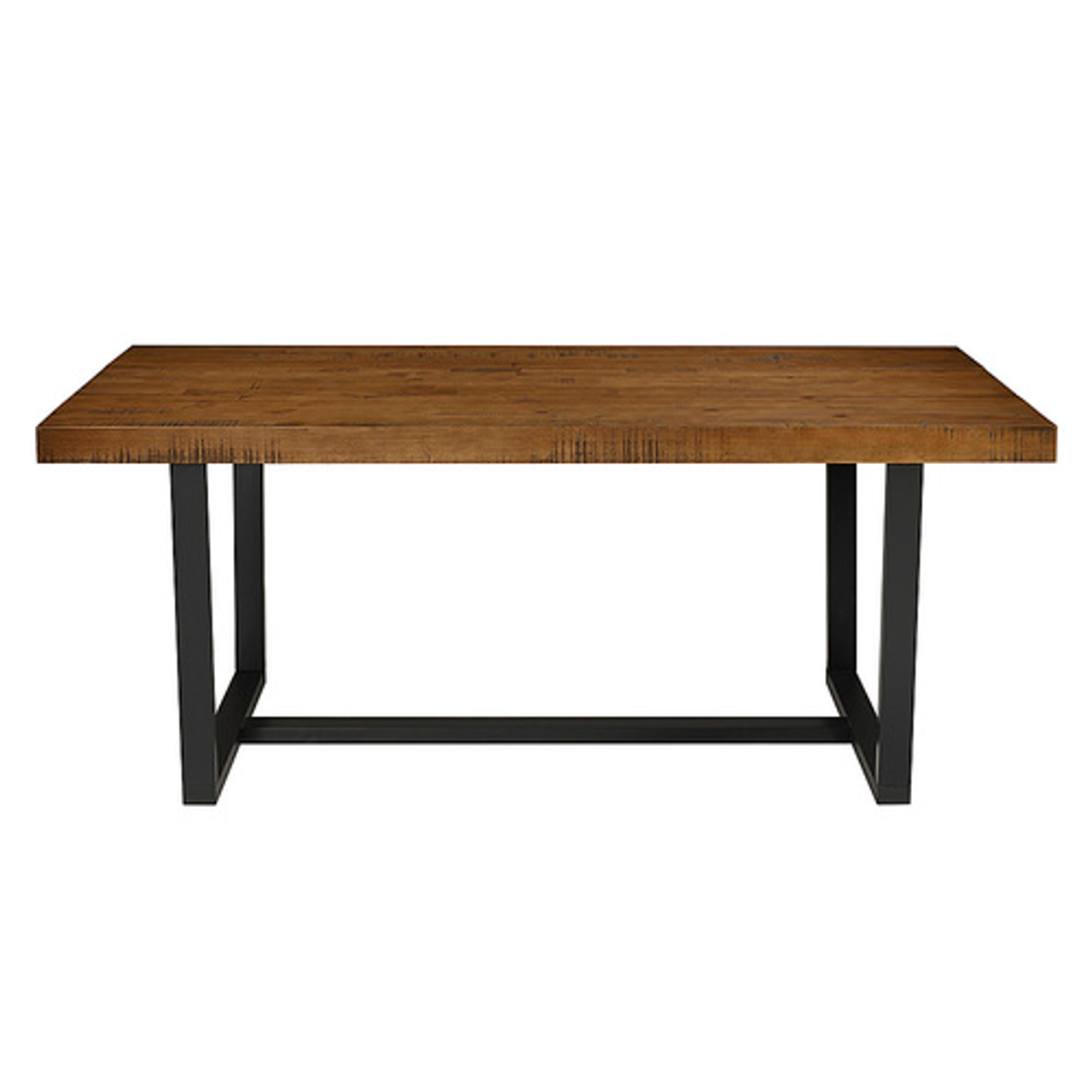 Walker Edison - 72” Modern Farmhouse Table - Reclaimed barnwood