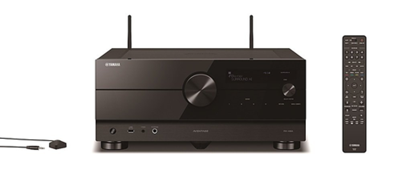 Yamaha - AVENTAGE RX-A8A 11.2-channel AV Receiver with MusicCast - Black