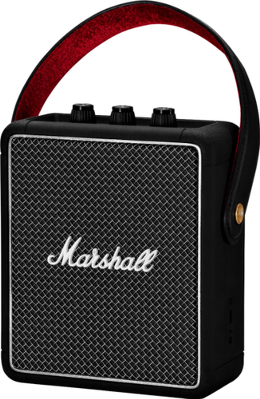 Marshall - Stockwell II Portable Bluetooth Speaker - Black & Brass