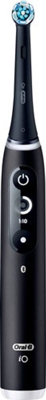 Oral-B - iO Series 6 Electric Toothbrush with Replacement Brush Head - Black