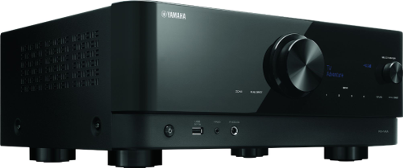 Yamaha - YHT-5960 Premium All-in-One Home Theater System with 8K HDMI and Wi-Fi - Black