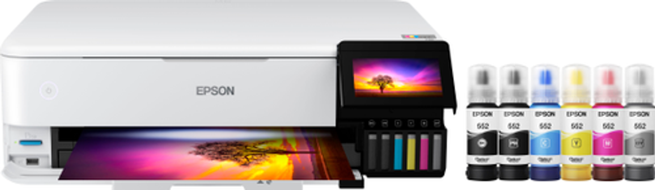 Epson - EcoTank Photo ET-8550 All-in-One Wide-format Supertank Printer