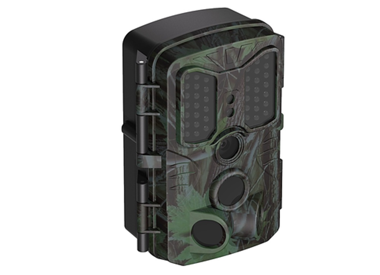 Rexing - H1 Blackhawk Trail Camera with Day and Night Ultra Fast Motion Detection - Green