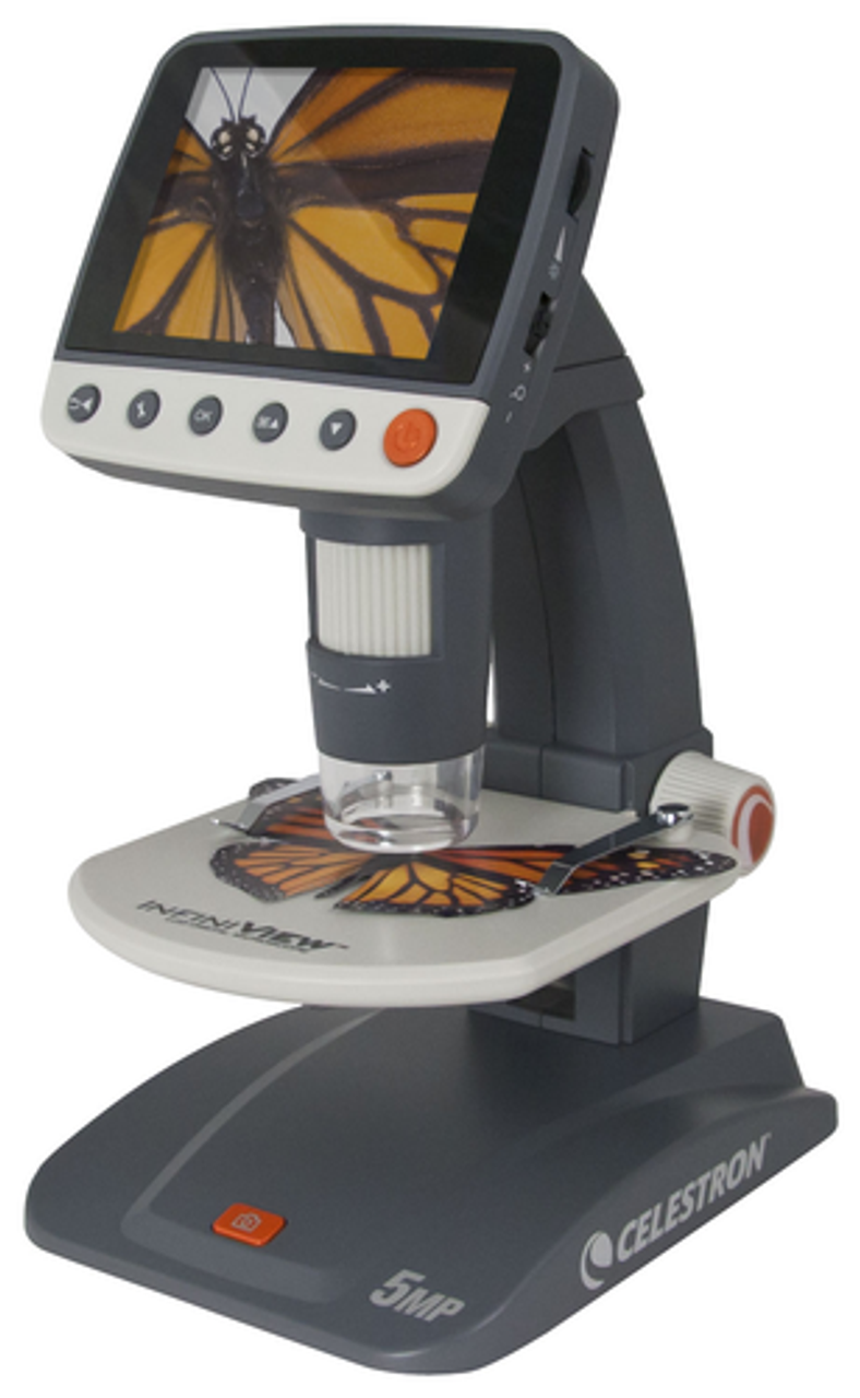 Celestron - Infiniview LCD Digital Microscope - Gray