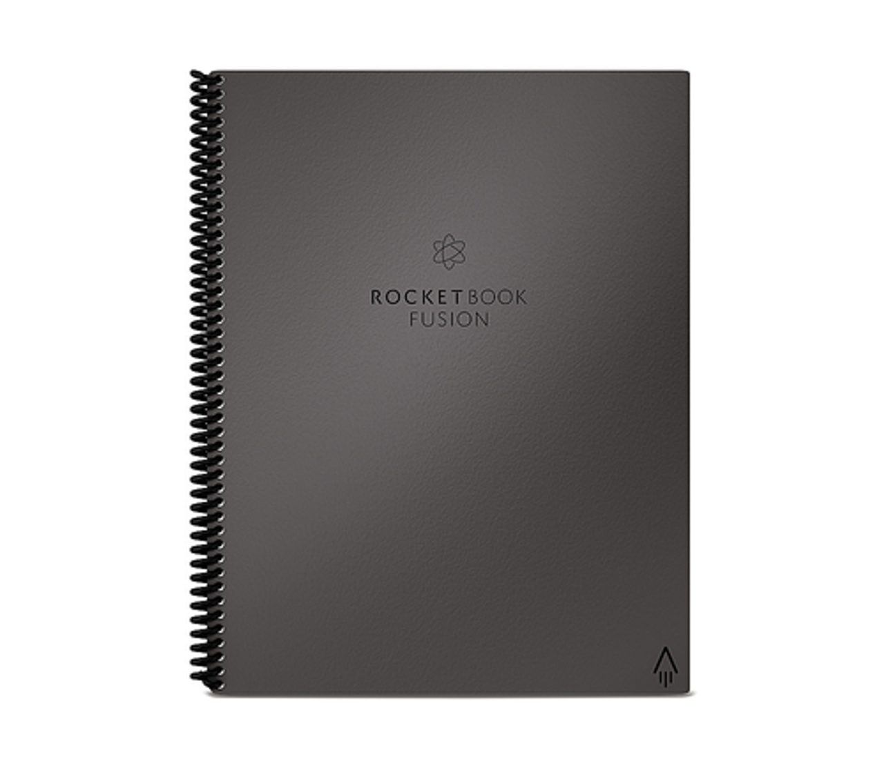 Rocketbook - Fusion Smart Reusable Notebook 7 Page Styles 8.5" x 11" - Deep Space Gray - Deep Space Gray