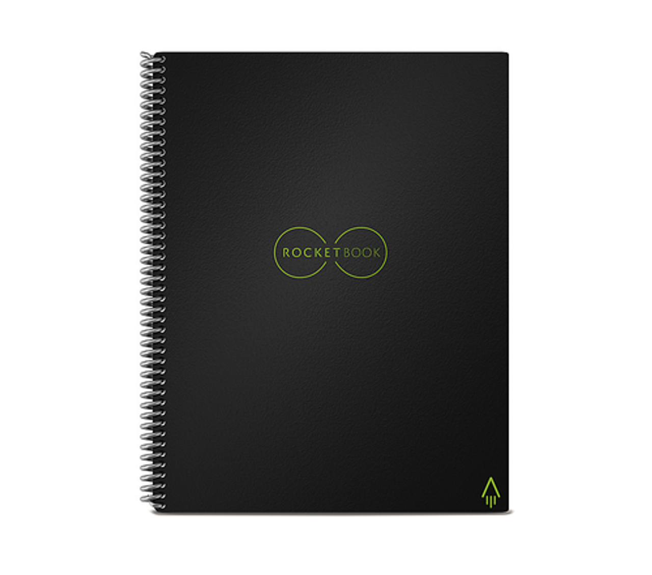 Rocketbook - Fusion Smart Reusable Notebook 7 Page Styles 6" x 8.8" - Infinity Black - Infinity Black