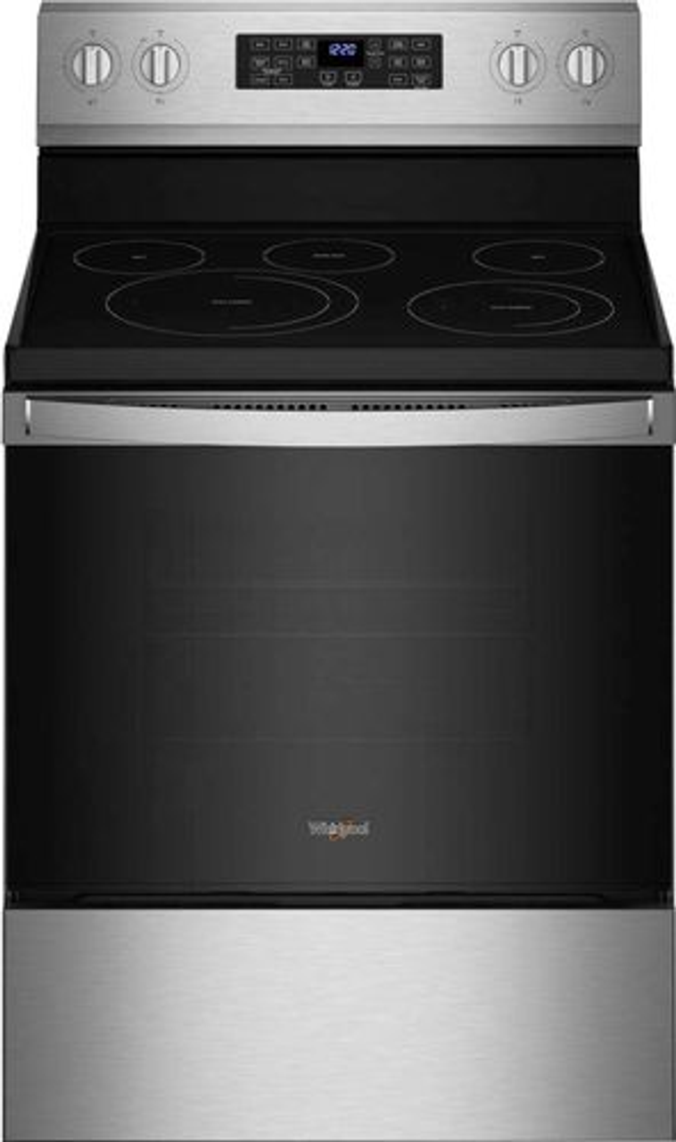 Whirlpool - 5.3 Cu. Ft. Electric Range with Ary Fry