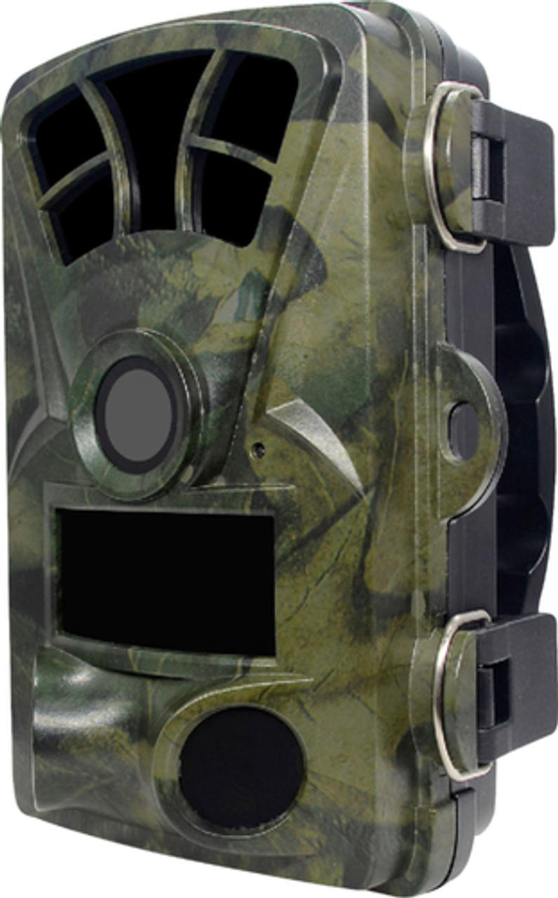 Rexing - H2 4K Wi-Fi Trail Camera with Ultra Night Vision for Hunting Games and Wildlife Monitoring - Green