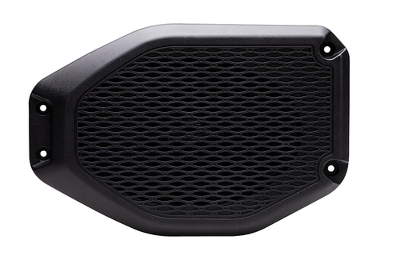 MB Quart Jeep Wrangler (JL) / Gladiator (JT) Tuned Audio Package: 6x9 Inch Rear Coaxial Speaker Upgrade - Black
