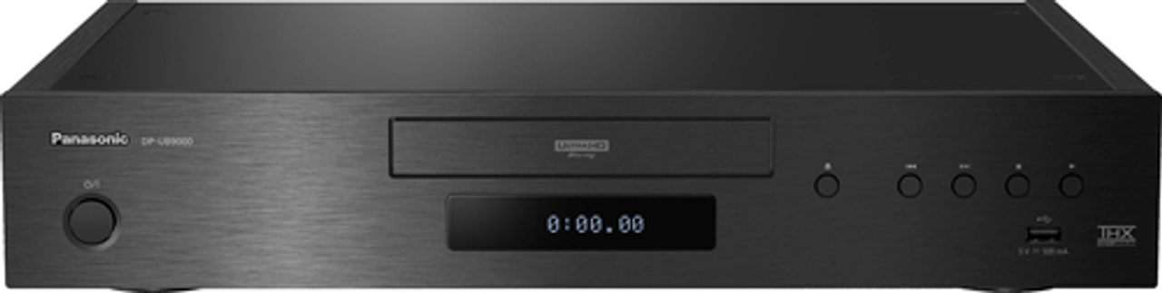 Panasonic 4K Ultra HD Streaming Blu-ray Player with HDR10+ & Dolby Vision Playback,THX Certified, Hi-Res Sound-DP-UB9000 - Black