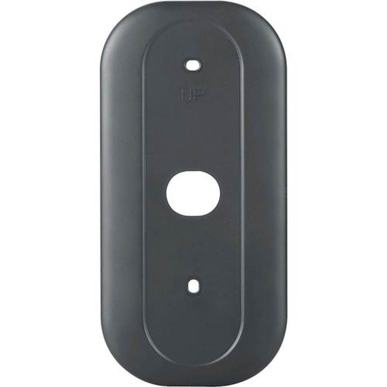 Wasserstein - Wall Plate for Google Nest Doorbell (battery) - Black