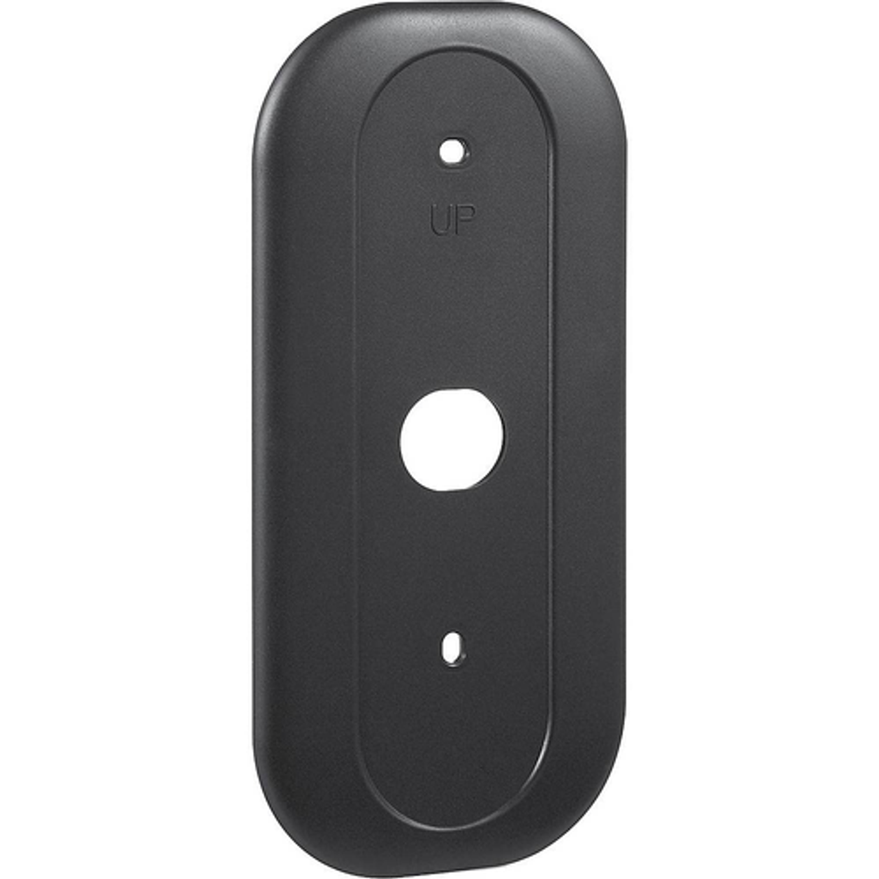 Wasserstein - Wall Plate for Google Nest Doorbell (battery) - Black