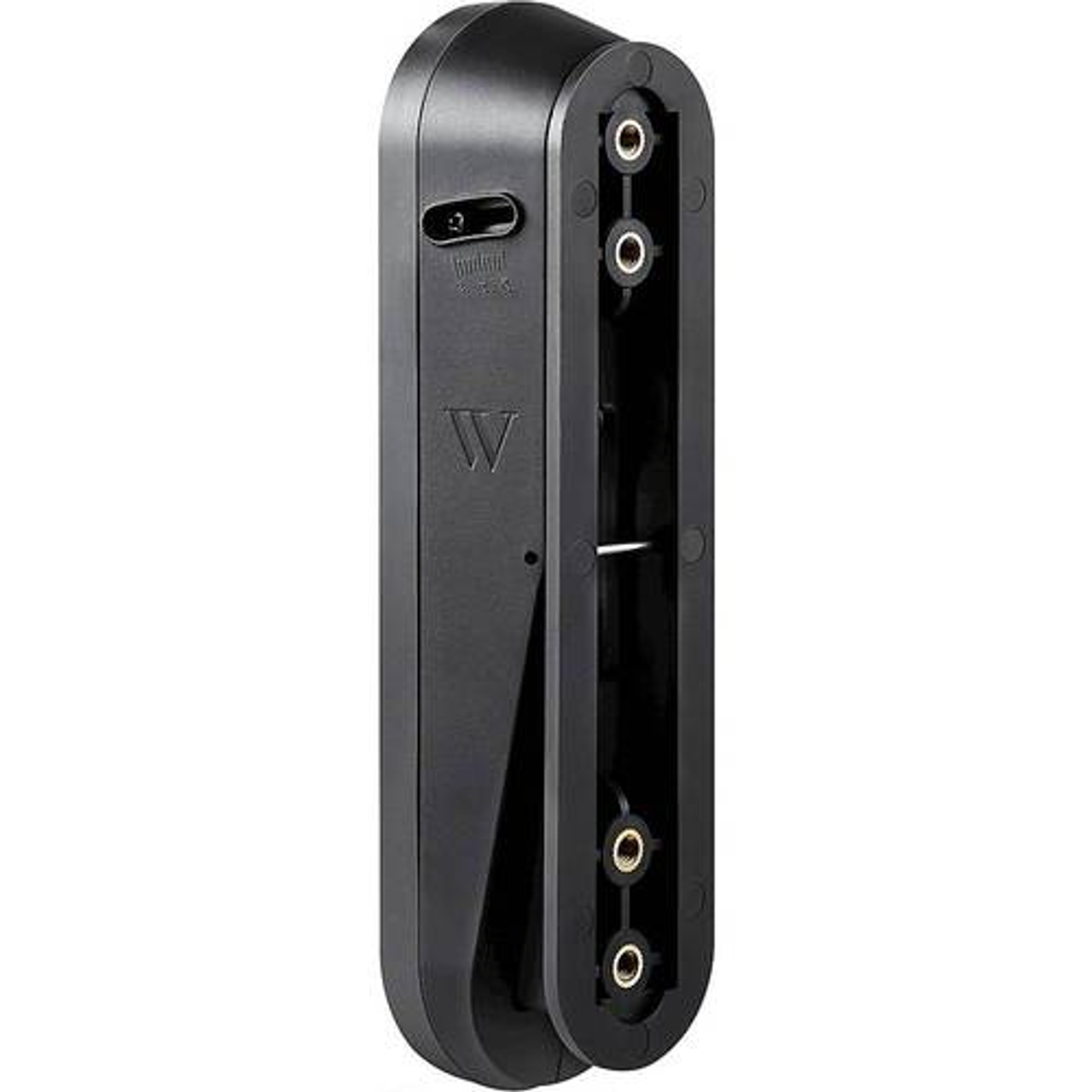 Wasserstein - Vertical Adjustable Mount for Google Nest Doorbell (battery) - Black