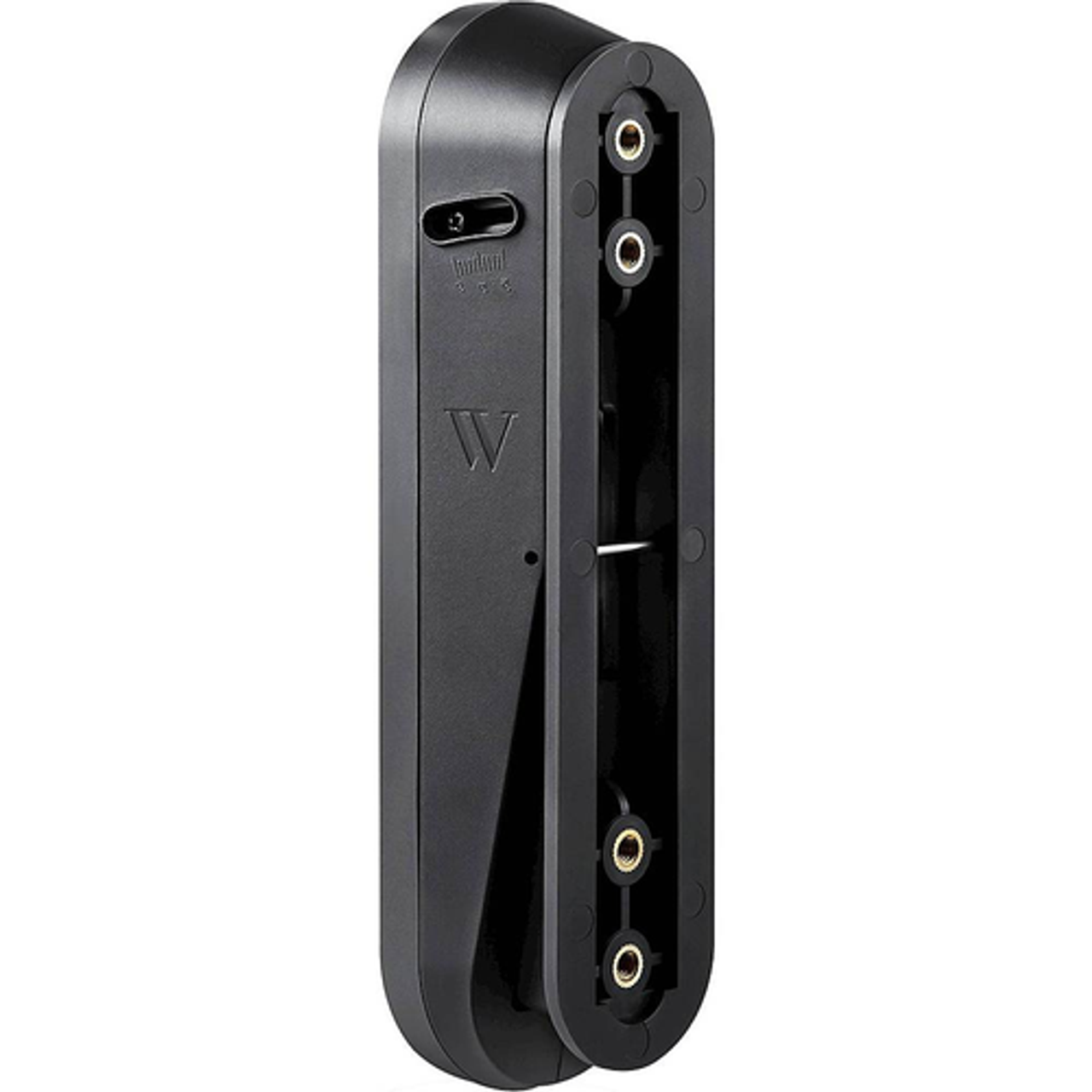 Wasserstein - Vertical Adjustable Mount for Google Nest Doorbell (battery) - Black