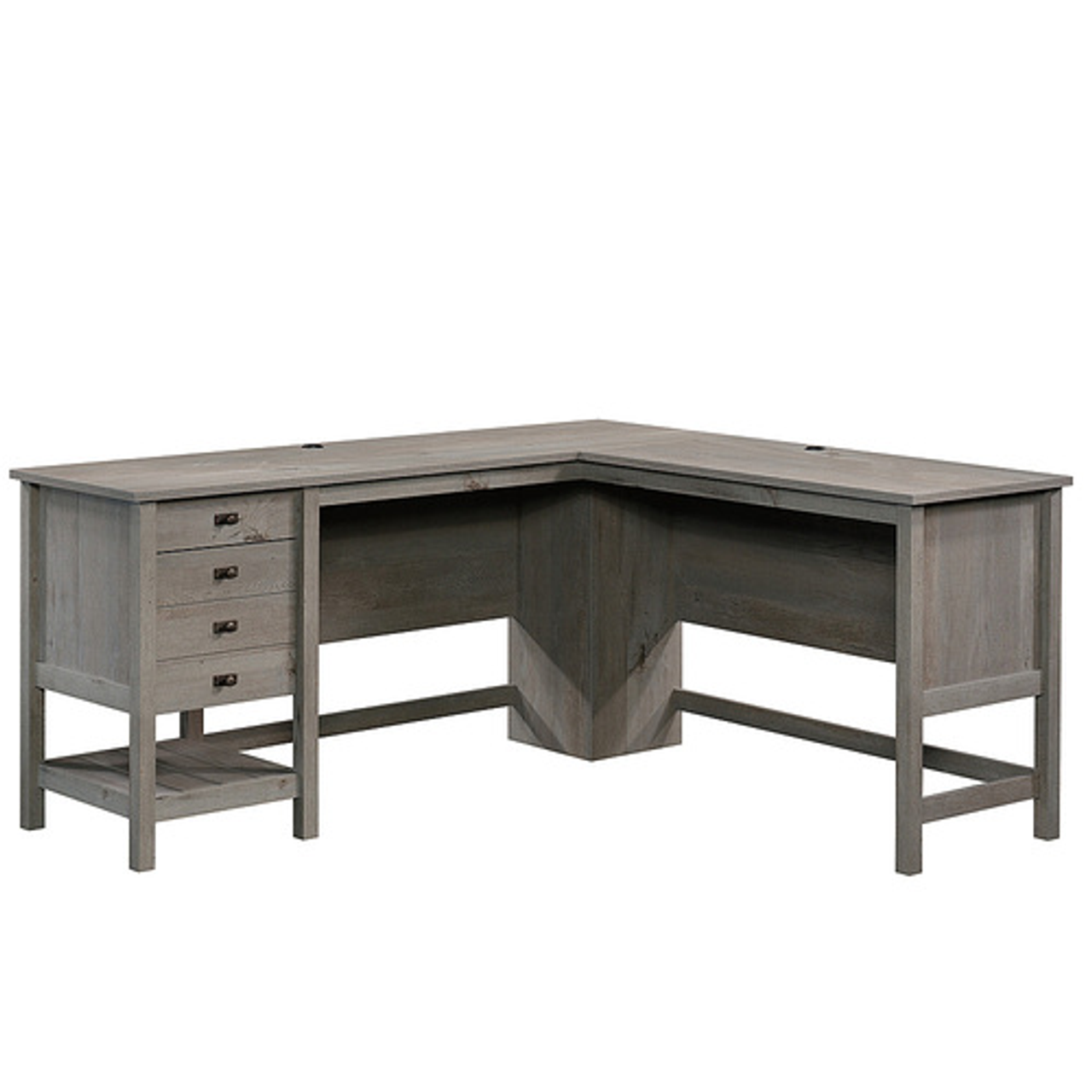 Sauder -Cottage Road L Desk - Mystic Oak