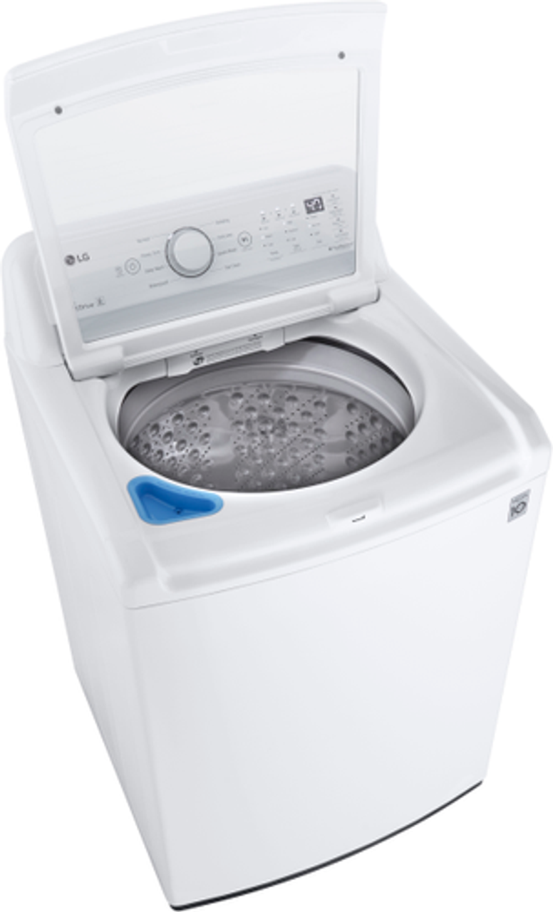 LG - 4.5 Cu Ft Top Load Washer - White