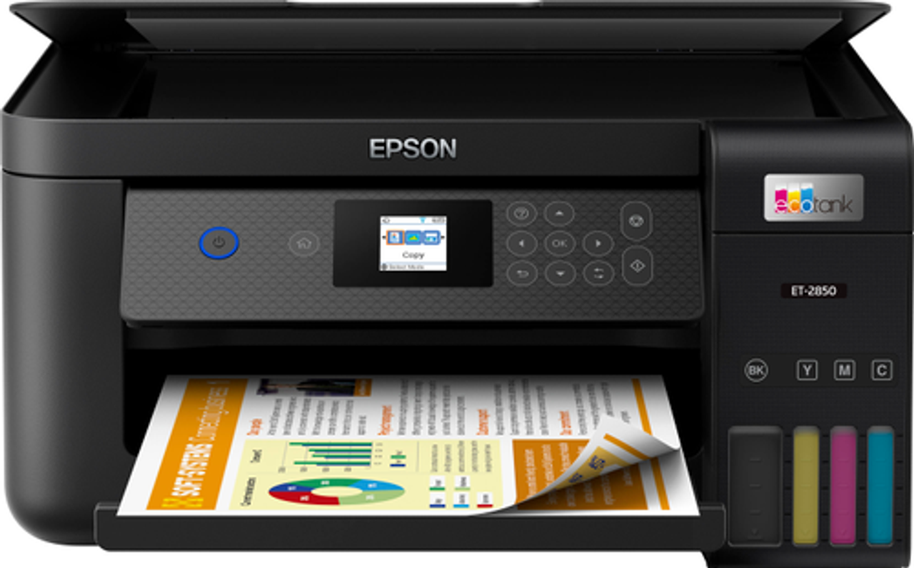 Epson - EcoTank ET-2850 All-in-One Cartridge-Free Supertank Printer