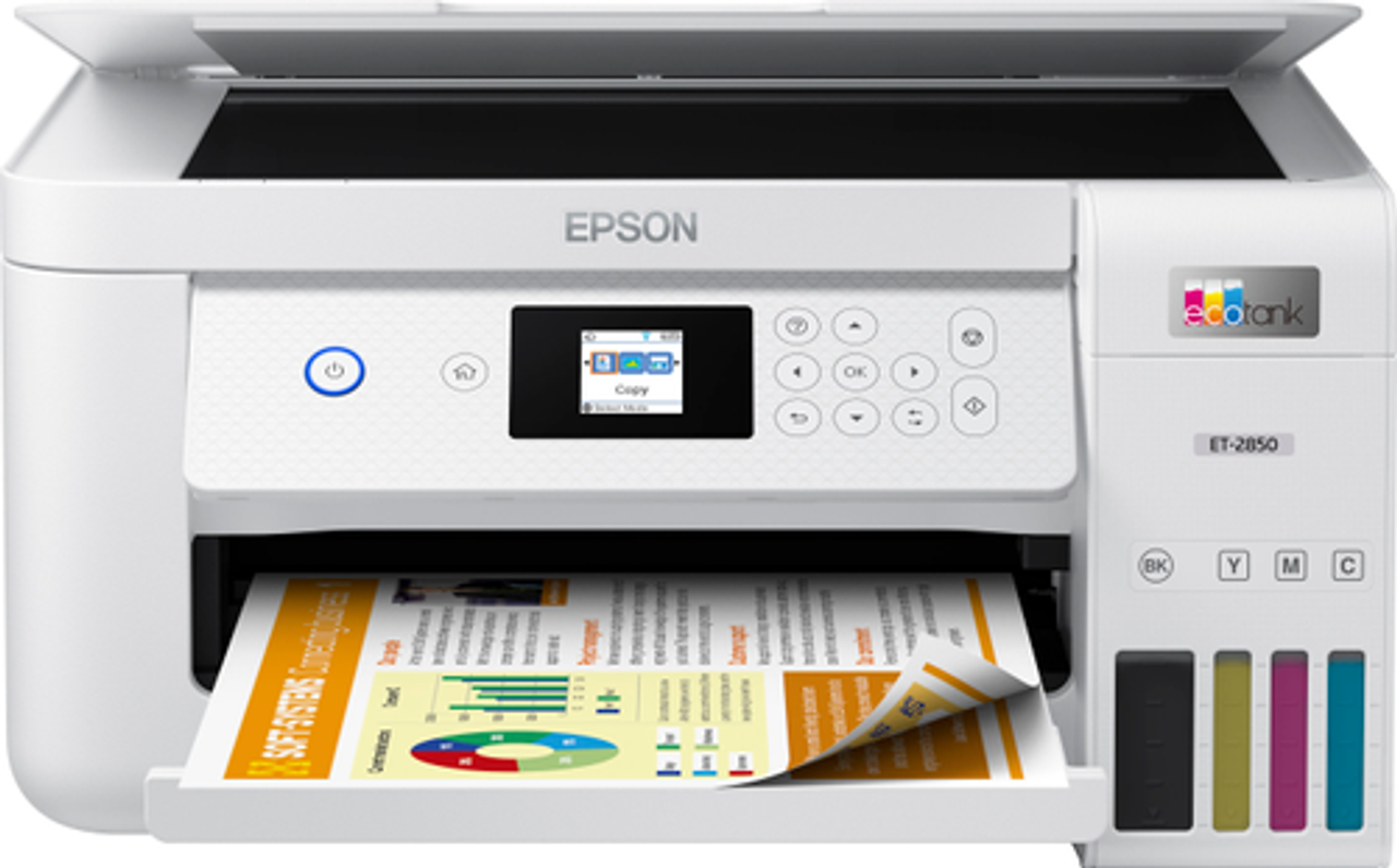 Epson - EcoTank ET-2850 All-in-One Cartridge-Free Supertank Printer